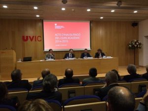 Inauguración Oficial del Curso Académico de la Universitat de Vic