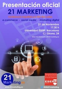 Cartel Presentación 21Marketing