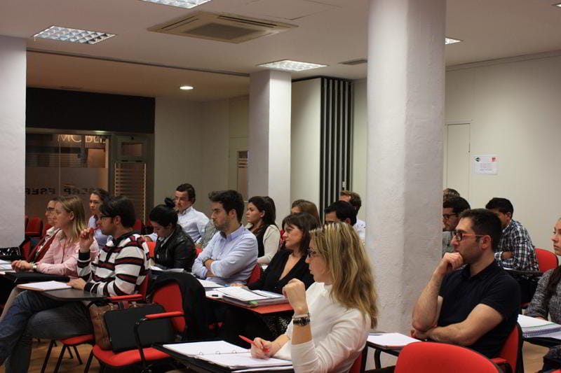 Estudiantes de master en ESERP