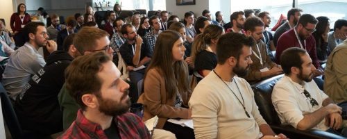 Algunos alumnos durante el viaje a Silicon Valley