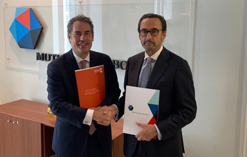 ESERP y la Mutualidad General de la Abogacía firma un convenio